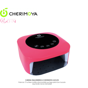LÁMPARA UV/LED 72W INALÁMBRICA
