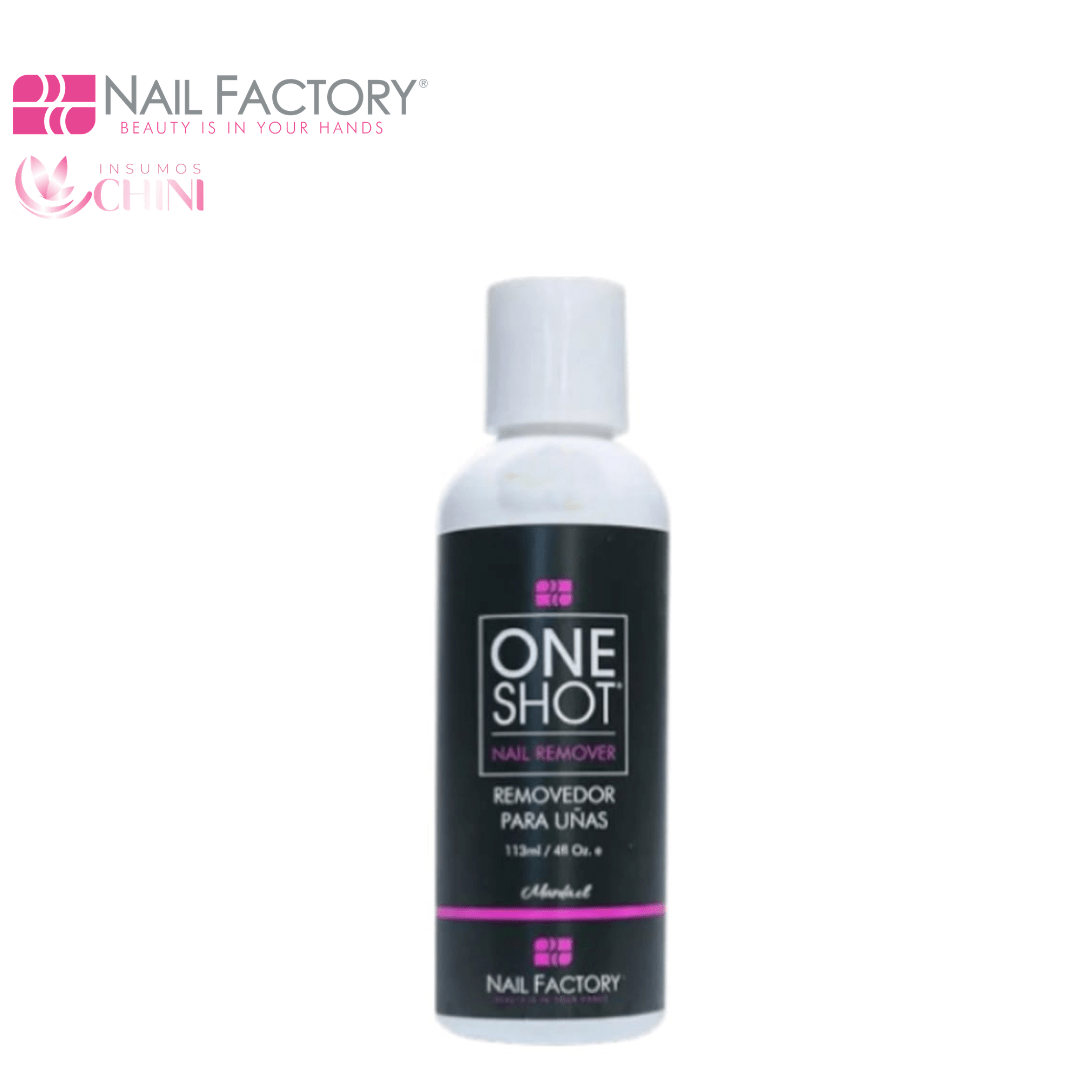 REMOVEDOR DE ACRILICO ONE SHOT NAIL FACTORY 113ML