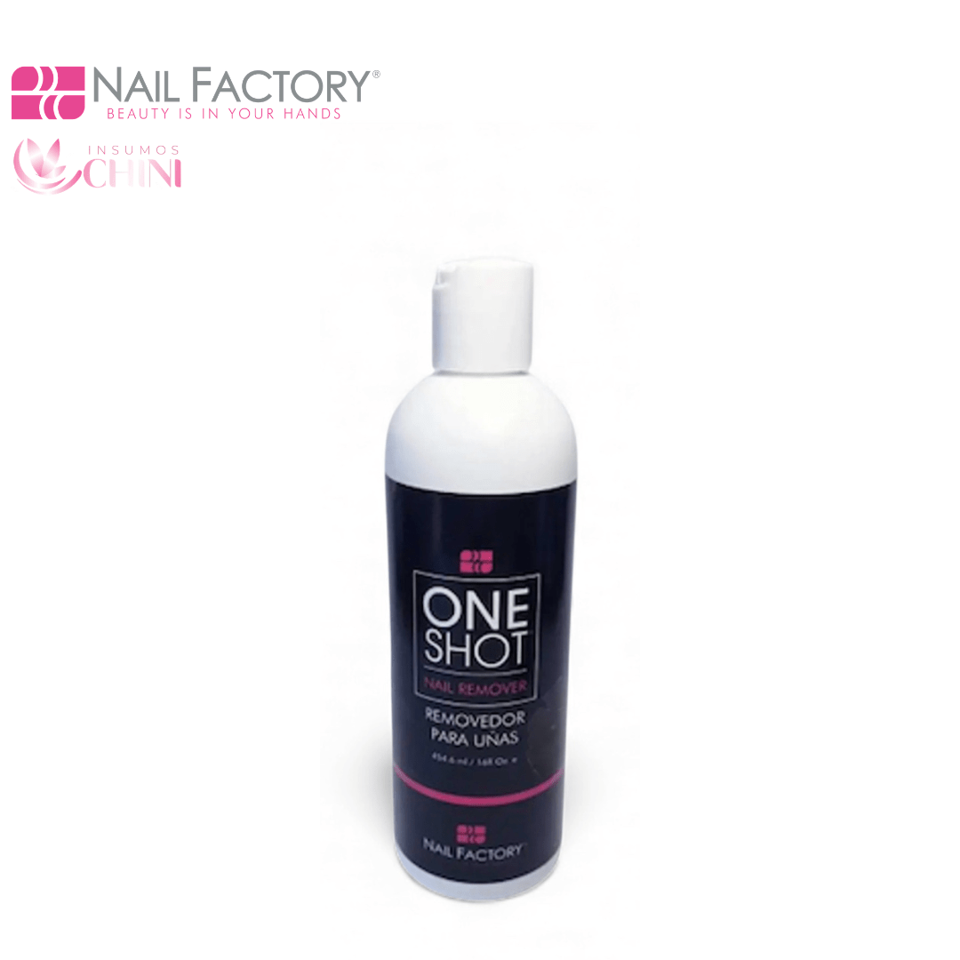 REMOVEDOR DE ACRILICO ONE SHOT NAIL FACTORY 473ML
