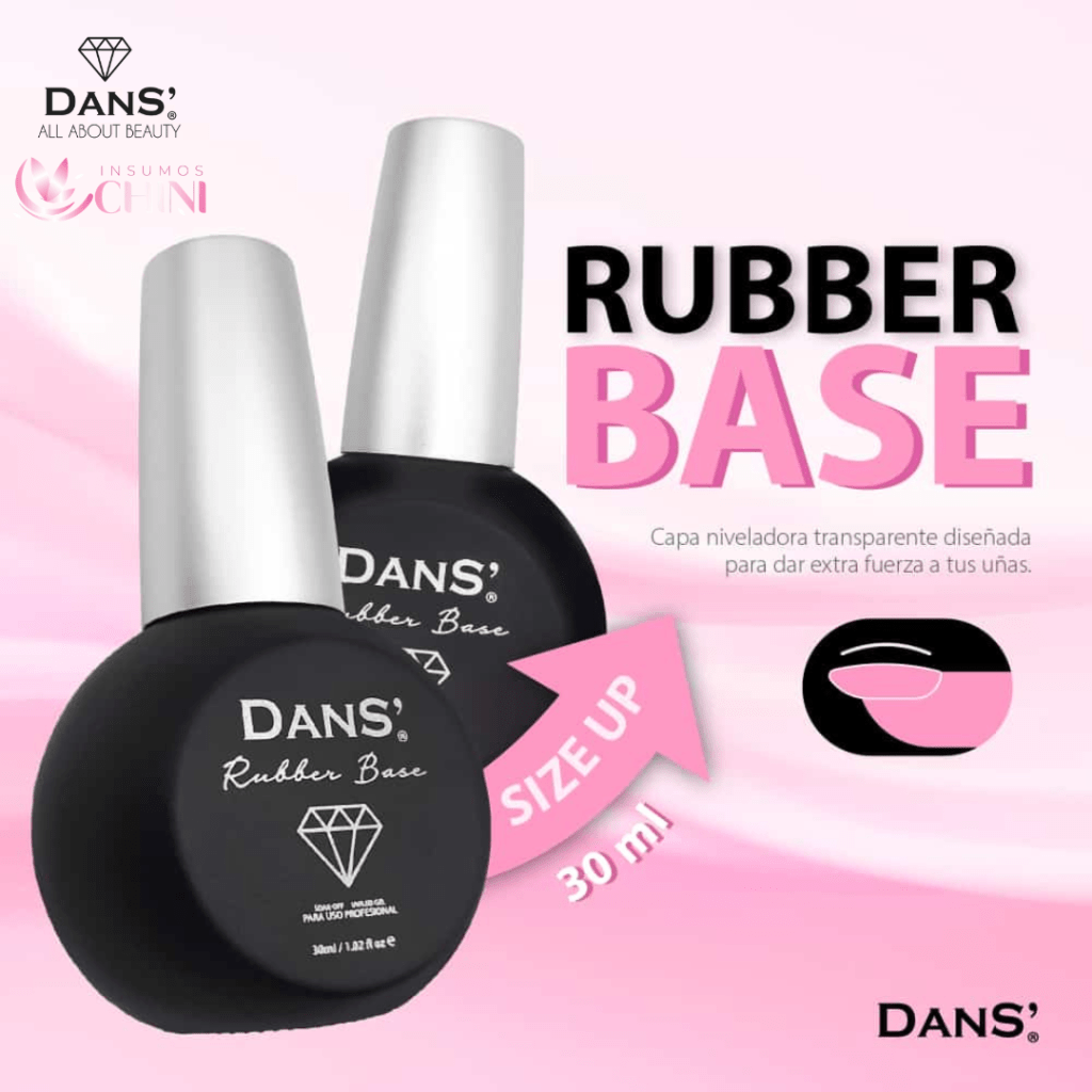 BASE RUBBER DANS 30ML (TRANSPARENTE)