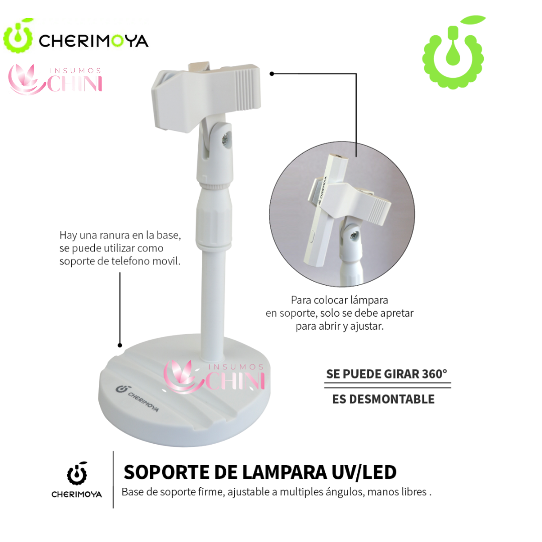SOPORTE DE LÁMPARA SOFT GEL CHERIMOYA