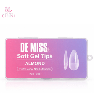 TIPS SOFT GEL ALMENDRA 240 PCS DE MISS
