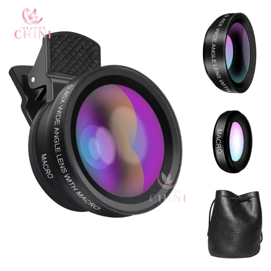 Lente Macro Para Celular 45x 49uv Negro - Imagen 2