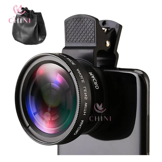 Lente Macro Para Celular 45x 49uv Negro
