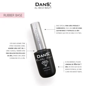 BASE RUBBER DANS 10ML (TRANSPARENTE)