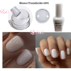 ESMALTE PERMANENTE 091 (BLANCO LECHOSO) CHERIMOYA
