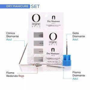 SET DE FRESAS DRY MANICURE ORGANIC