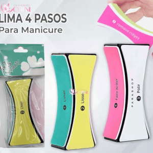 LIMA 4 PASOS (uña natural)
