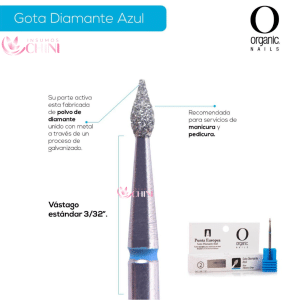 FRESA PUNTA EUROPEA GOTA DIAMANTE AZUL