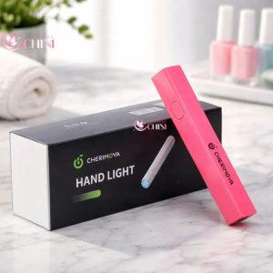 LAMPARA PRECURADO LED DE MANO ROSADA CHERIMOYA