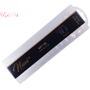 UÑAS SOFT GEL PREMIUM COFFIN NAVI EXTRA SMALL 240 PCS